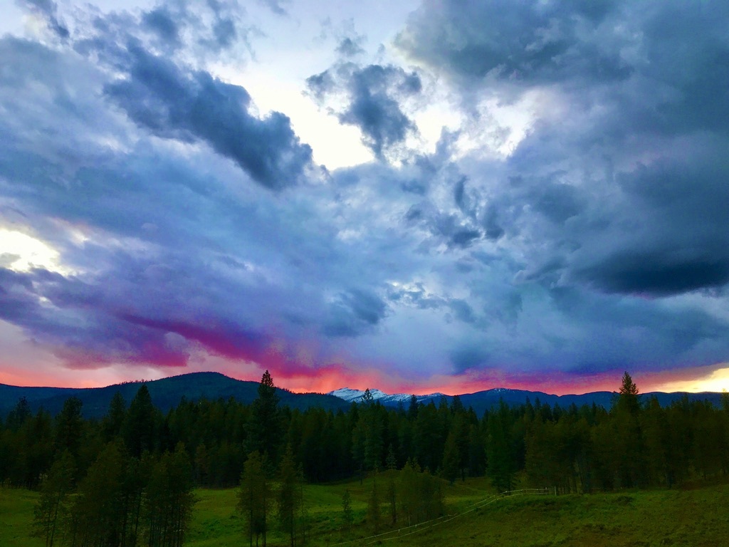 North Idaho Sunset